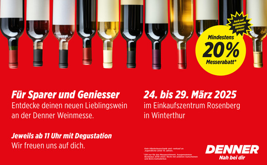 MRO Denner Weinmesse März